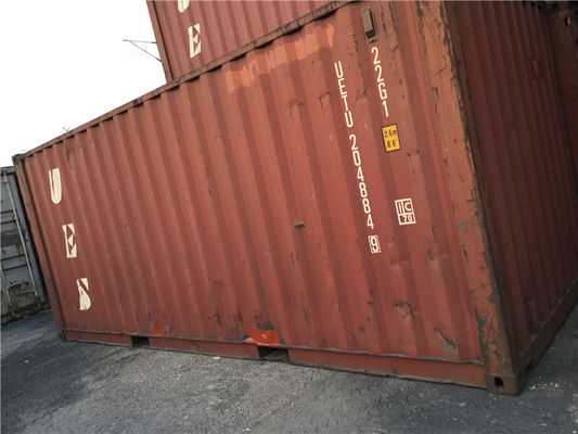 China 20 pies abren los contenedores de almacenamiento de acero usados laterales para el transporte por carretera proveedor