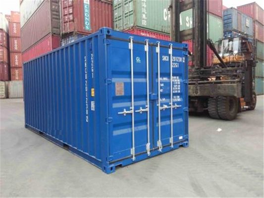 China Contenedores de almacenamiento de acero usados de los estándares internacionales 20 pies proveedor