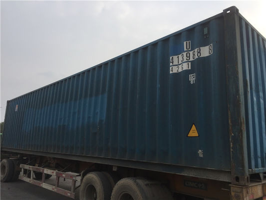 China Los estándares internacionales utilizaron el envase seco del acero los 40ft del contenedor de los 40ft proveedor