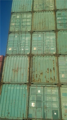 China Seqúese utilizó colores del contenedor de los 20ft diversos/los contenedores de almacenamiento usados proveedor