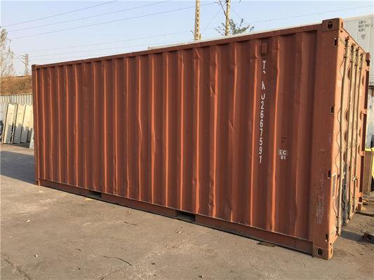 China De acero seqúese utilizó los contenedores de almacenamiento del contenedor de los 20ft/de la segunda mano proveedor
