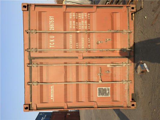 China 2dos contenedores de la mano del acero con los envases del camión de la segunda mano de los estándares internacionales proveedor