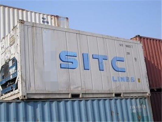 China El transporte por carretera utilizó los contenedores de acero seca los 2dos contenedores de la mano proveedor