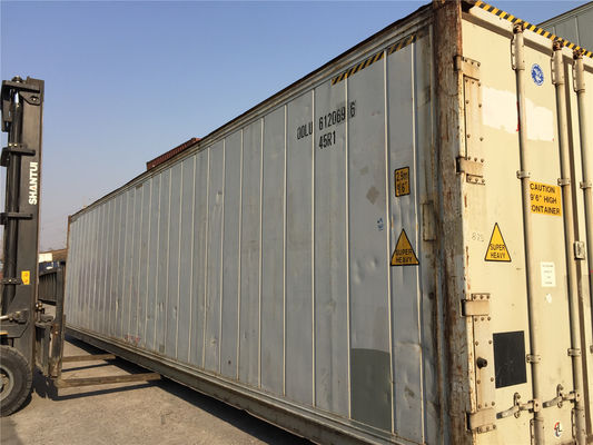 China Contenedores de almacenamiento del cargo de estándares internacionales 20 pies para el transporte por carretera proveedor