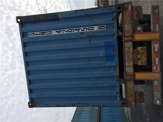 China Los contenedores vacíos de segunda mano en venta 20gp reciclaron los contenedores proveedor