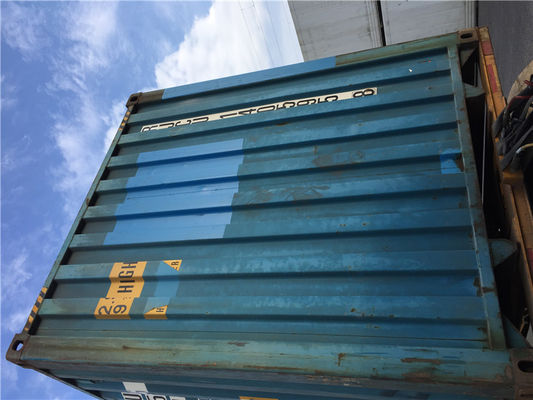 China La segunda mano 20gp de acero seca los contenedores usados para enviar proveedor