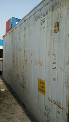 China Las casas del contenedor de almacenamiento/el envase internacionales blancos del metal se dirige proveedor