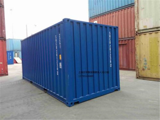 China la compra seca de acero 20gp utilizó los contenedores para mercancías/el envase internacional azul proveedor