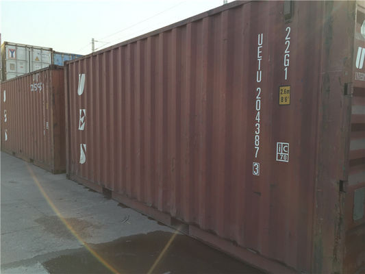 China Transporte el peso de vicia usado acero de los contenedores de almacenamiento del metal 2200kg proveedor