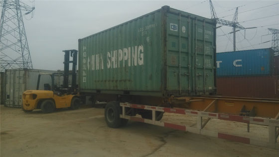 China Seel el contenedor usado seco de los 20ft para almacenar logística proveedor