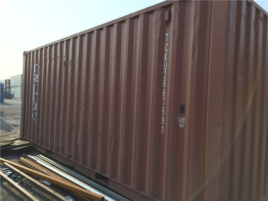 China Acero de 33 Cbm contenedor de almacenamiento de 20 pies para el envío de cargo/el transporte intermodal proveedor