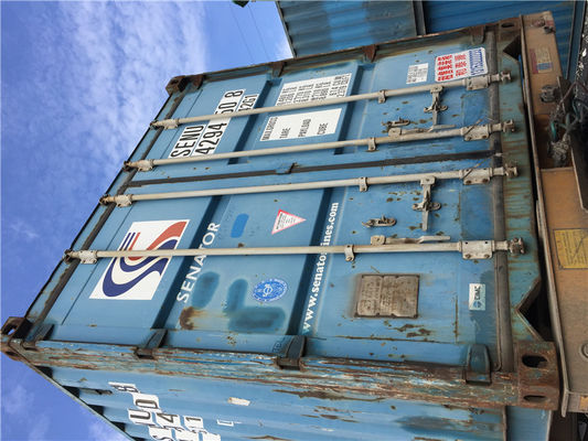 China De acero seque los 2dos contenedores de almacenamiento/20 pies de la mano de contenedores usados proveedor