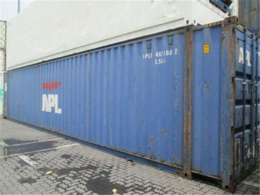 China Alto contenedor usado del cubo del almacenamiento de acero 45HQ 8 en un nuevo proveedor