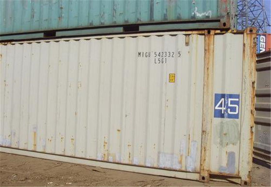 China contenedores de almacenamiento de acero usados 2da mano para las mercancías que envían 40RF proveedor
